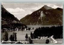 82431 W8111 Walchensee , Oberbay Foto AK Foto Huber, H. Campingplatz