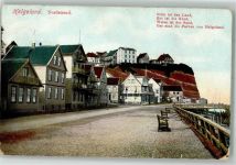 27498 W2192 Helgoland 1912 - Bebauung am Nordstrand und Oberland Vorkriegsaufnahme
