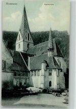 89143 W7902 Blaubeuren Foto AK Kirche