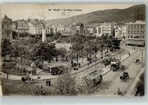 Oran 1905 - Straßenbahn La Place d´Armes