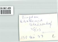 46499 W4236 Dingden FOTO KEINE AK Akadmie Klausenhof Ort handschriftlich