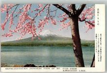 Tokyo Tokio 1954 Foto AK Fujijama Luftpost