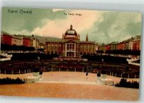 Zagreb Gebrauchsspuren Franje-Josip-Platz