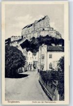 84489 W8263 Burghausen , Salzach - Partie an der Mautnerstrasse