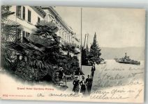 25083 Gardone Riviera 1903 Foto AK Hotel