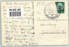 94252 W8371 Arberseehaus 1934 Foto AK Verlag Löffler & Co.