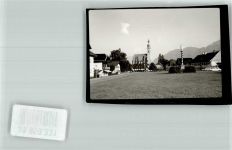 83454 W8233 Anger b Bad Reichenhall FOTO KEINE AK Kirche Denkmal Mariensäule Ort handschriftlich Foto Original aus Archiv eines Ansichtskartenverlags