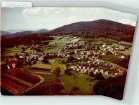94255 W8371 Böbrach , Arberregion FOTO KEINE AK Fliegeraufnahme Ort handschriftlich Foto Original aus Archiv eines Ansichtskartenverlags Scan verzogen
