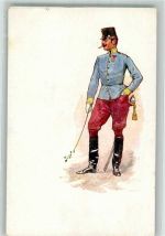 sign. Koch Ludwig B.K.W.I. 830-21 Uniform Künstlerkarte