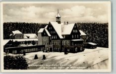 37586 W3354 Dassel , Solling 1931 Foto AK Kinderheim im Solling Winter