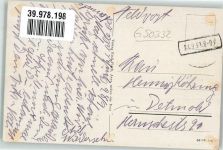 Arys Orzysz 1939 - Aryssee Feldpost WK II