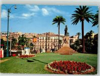 80100 Napoli 1966 Foto AK Denkmal Tankstelle