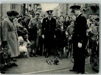 Kopenhagen København 1962 Foto AK Straßenszene Enten Uniform