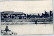 69115 W6900 Heidelberg , Neckar - Teilansicht, Flusspartie