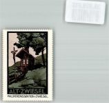 94227 W8372 Zwiesel Vignette Waldvereinssektion Flurkreuz