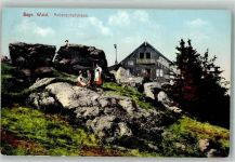 94252 W8371 Bayerisch Eisenstein - Arberschutzhaus Hüttenstempel