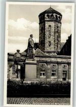 95444 W8580 Bayreuth Foto AK Denkmal Maximilian Markgrafenturm