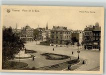 Tournai Foto AK Place de la Gare