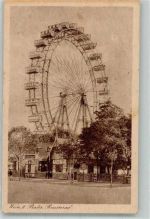 1020 Wien 2. Bezirk, Leopoldstadt 1922 Foto AK Riesenrad Prater