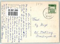 W8730 Bad Kissingen Historisch Postkutsche