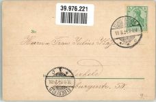 53639 W5330 Königswinter 1901 - Hotel Rolandseck Groyen mit Drachenfels und Nonnenwerth