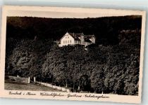 37574 W3352 Einbeck Foto AK Gasthaus Sanatorium Waldschlösschen