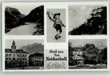 83435 W8230 Bad Reichenhall Foto AK Wittelsbacher Platz Kurhaus