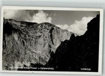 Androthalm Foto AK Böse Mauer Hüttenstempel