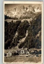 6166 Fulpmes 1929 Foto AK Gasthaus Alpensee St. Benefiz Institut