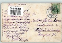 96450 W8630 Coburg 1911 - Blick vom Hofgarten zum Schloss Callenberg