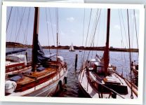 24376 W2340 Kappeln , Schlei FOTO KEINE AK Fotoabzug, Hafen, Boot