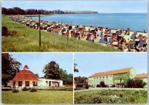23946 O2422 Ostseebad Boltenhagen - Strand, Pavillon-Bar, Erholungsheim Fritz Reuter