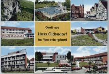 31840 W3253 Hessisch Oldendorf - Schwimmbad , Schule