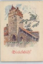 91550 W8804 Dinkelsbühl Künstlerkarte