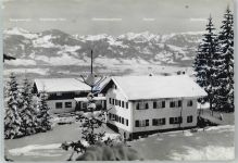 87527 W8972 Altstädten , Allgäu - Jugenderholungsheim Sonnenklause mit Hörnergruppe