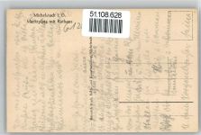 64720 W6120 Michelstadt - Marktplatz, Rathaus