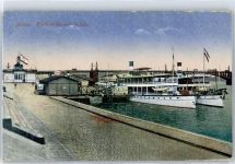 55116 W6500 Mainz a Rhein - Rheinpartie mit Brücke