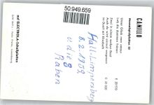Camillo , signiert , Pfeife Schlagersänger