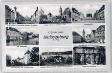 91781 W8832 Weißenburg i Bay - Marktplatz