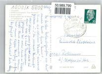 99891 O5808 Tabarz , Thüringerw - FDGB-Erholungsheim Theo Neubauer, Erholungsheim der IG Wismut im Lauchagrund, Hotel Deutscher Hof