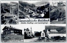 8253 Rieglerviertel - Zeilbrücke in Rohrbach, Chorherrenstift Vorau, Wenigzell, Burg Festenburg, Wetterkoglerhaus am Hochwechsel, Waldbach