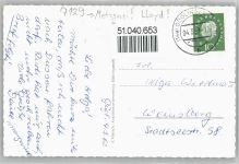 74363 W7129 Güglingen - Ortsansicht, Brunnen, Metzgerei, Lloyd