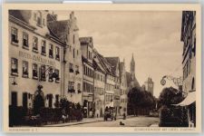 91541 W8803 Rothenburg ob der Tauber - Herrenstraße mit Hotel Eisenhut