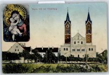 84137 W8313 Vilsbiburg Gebrauchsspuren Maria-Hilf-Kirche