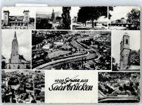 66111 W6600 Saarbrücken - Kirche, Ortsansicht