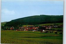 36286 W6431 Raboldshausen , Hess - Kirche, Ortsansicht, Eisenberg
