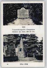 39291 O3271 Altengrabow - WK II, Denkmal, Gedenkstein