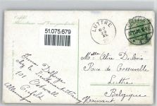 47798 W4150 Krefeld - Ortsansicht, Rheinstraße, Dyonisiuskirche