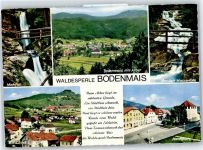 94249 W8373 Bodenmais - Hochfall, Teilansicht, Gesamtansicht, Marktplatz