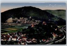 69239 W6918 Neckarsteinach - Burgen, Ortsansicht